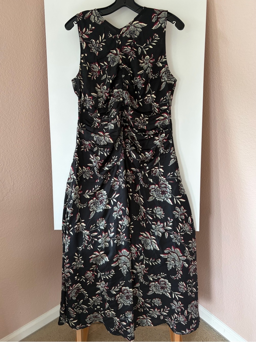 J.Crew Veranda Floral Maxi Ruched Waist Dress 12